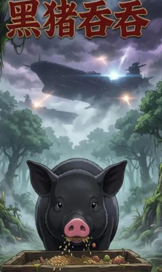 黑猪吞吞